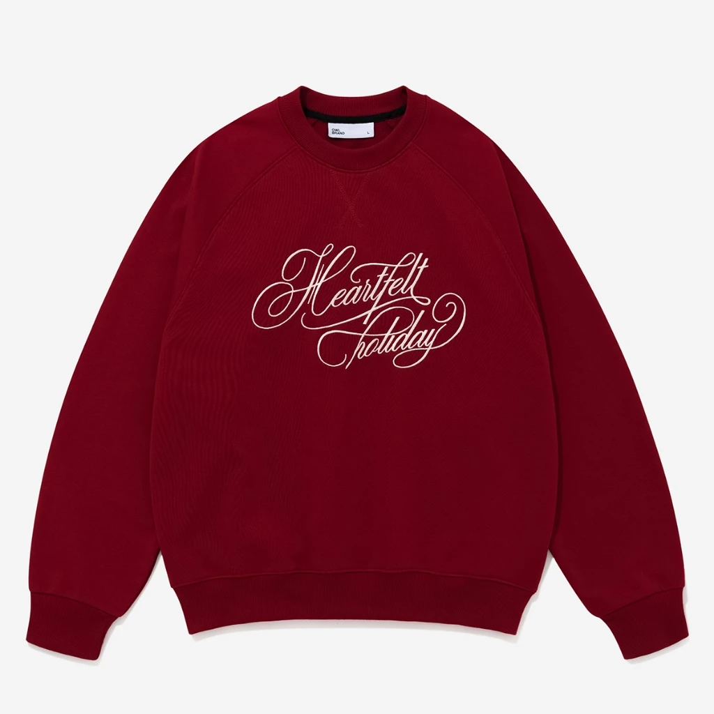 Áo sweater raglan Owlbrand Heartfelt - Ảnh 3